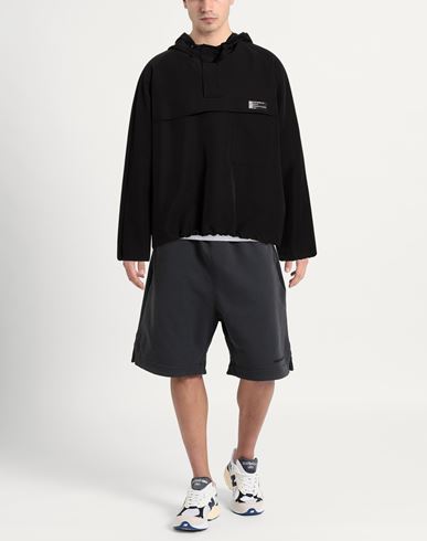 Man Jacket Black Size 42 Polyester, Elastane