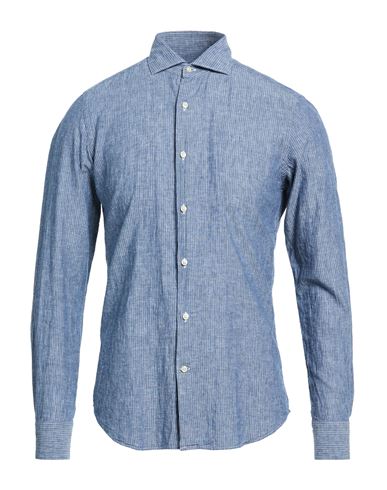 Man Shirt Slate blue Size 15 ¾ Cotton, Linen