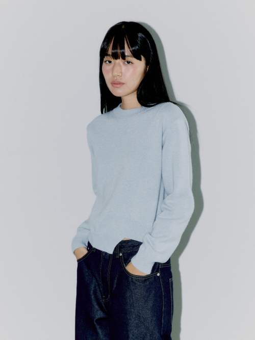 DIAGONAL CUTTING KNIT