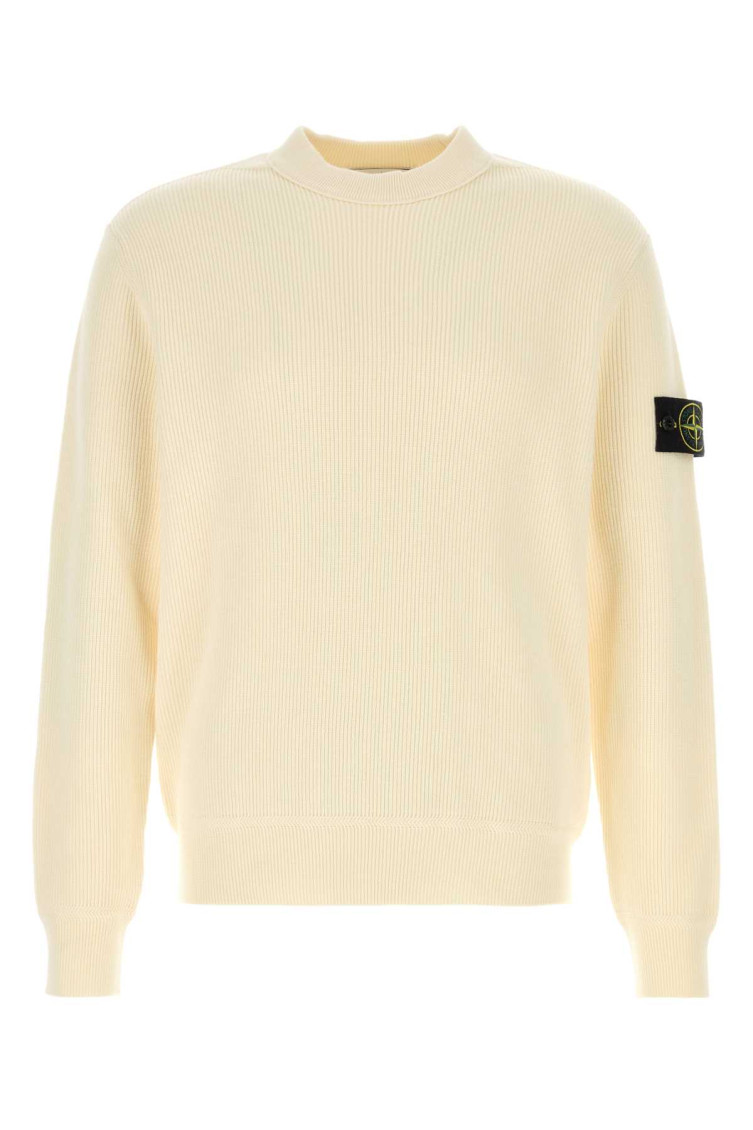 Stone Island - crew neck knitwear long sleeve ribbed