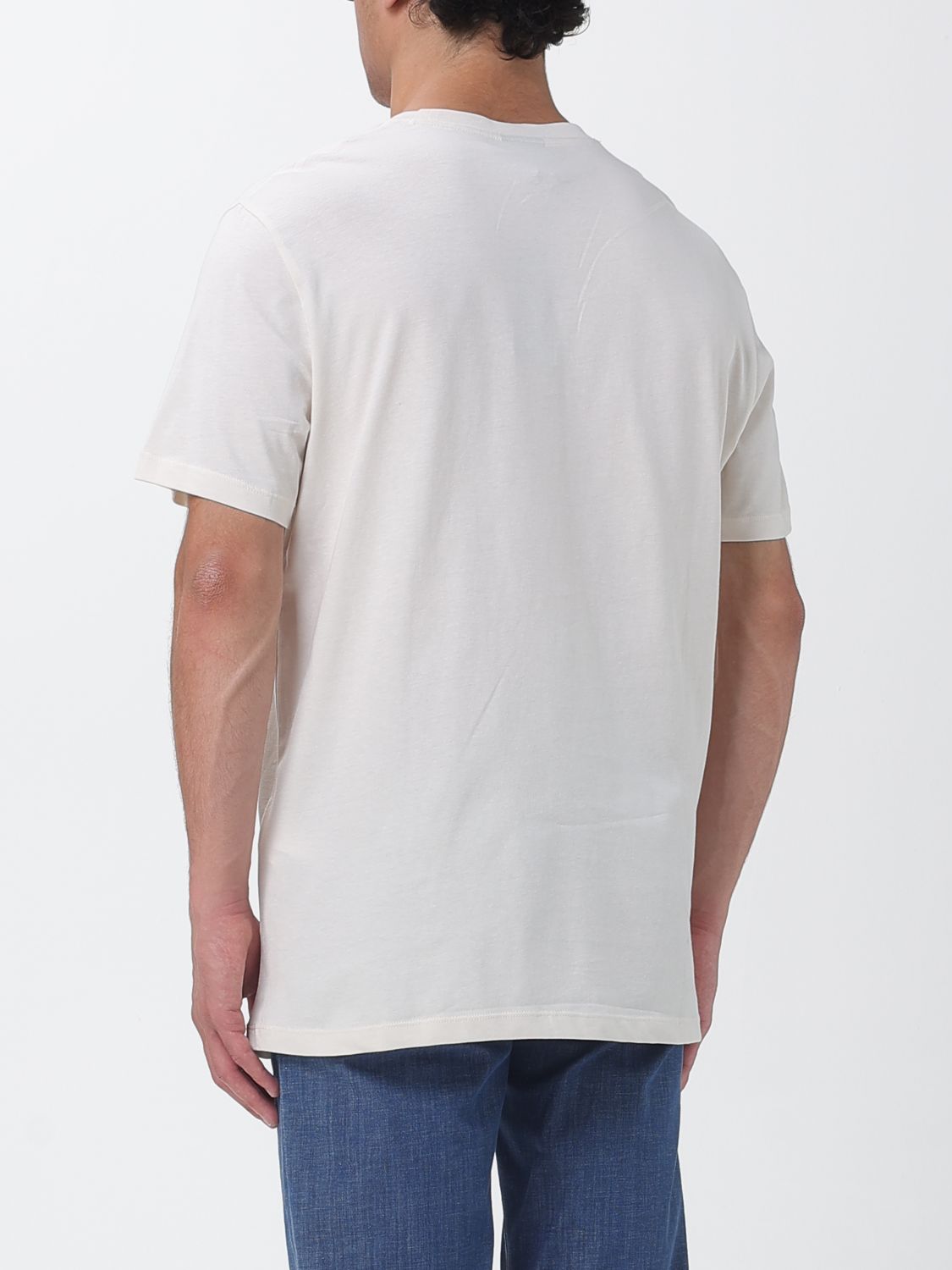 T-Shirt Men color Yellow Cream