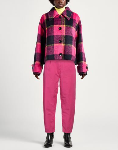 Woman Pants Fuchsia Size 27 Cotton, Elastane