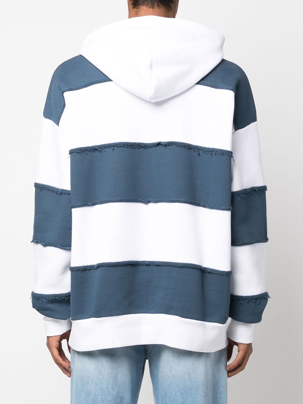 Two-tone Cotton Oversize Sweatshirt