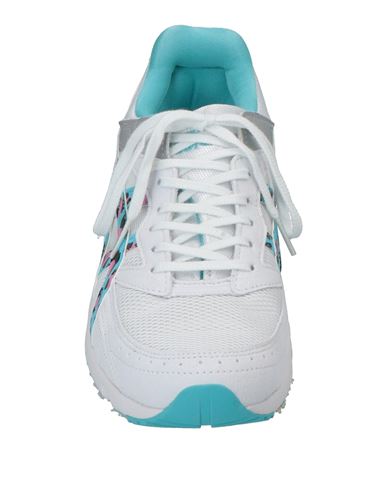 Comme Des Garçons Shirt X Asics Man Sneakers Azure Size 10 Textile fibers