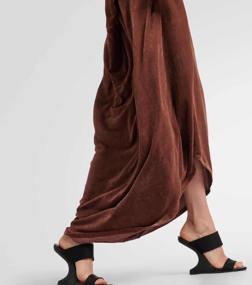 Tommykite gathered jersey gown