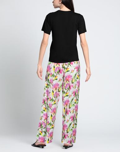 Le Volière Woman Pants White Size S Cotton