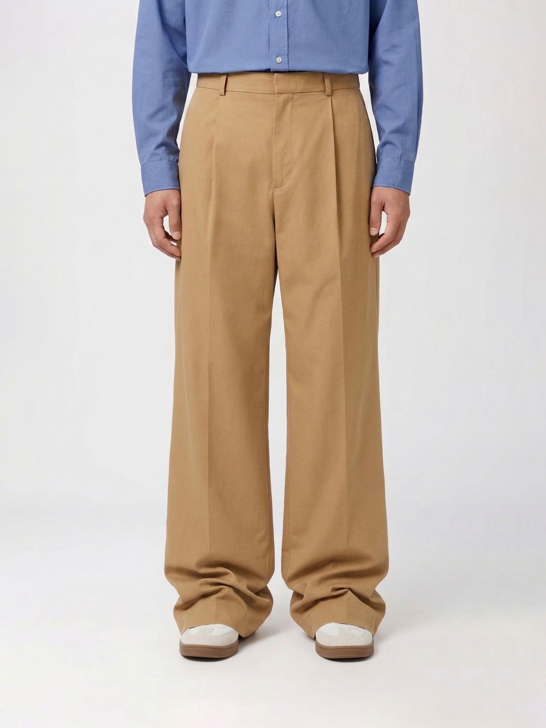 Pants Men color Cream