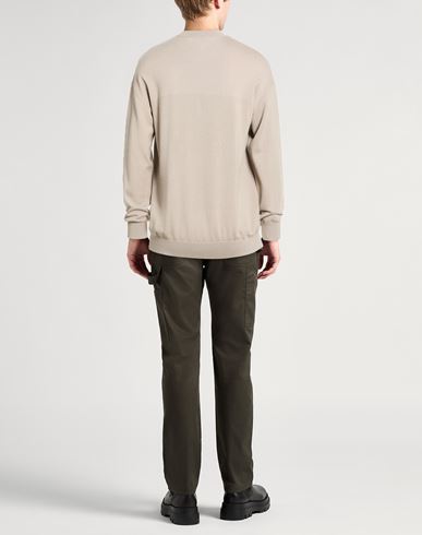 Man Sweater Grey Size XS Virgin Wool, Polyamide, Elastane