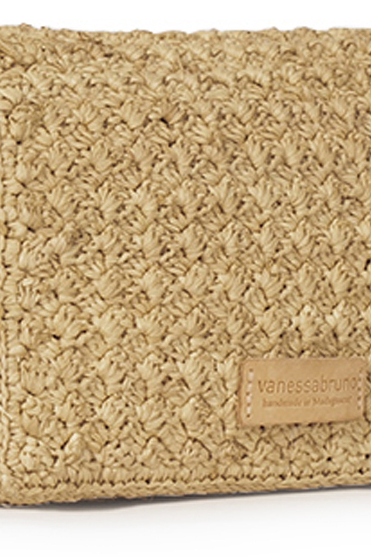 Mini Moon Bag in Raffia