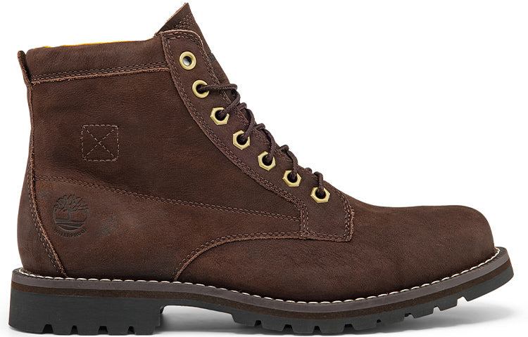 Redwood Falls Wide Fit Waterproof Boots 'Dark Brown Full Grain'