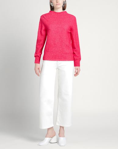 Woman Turtleneck Fuchsia Size 8 Nylon, Merino Wool, Alpaca wool, Elastane