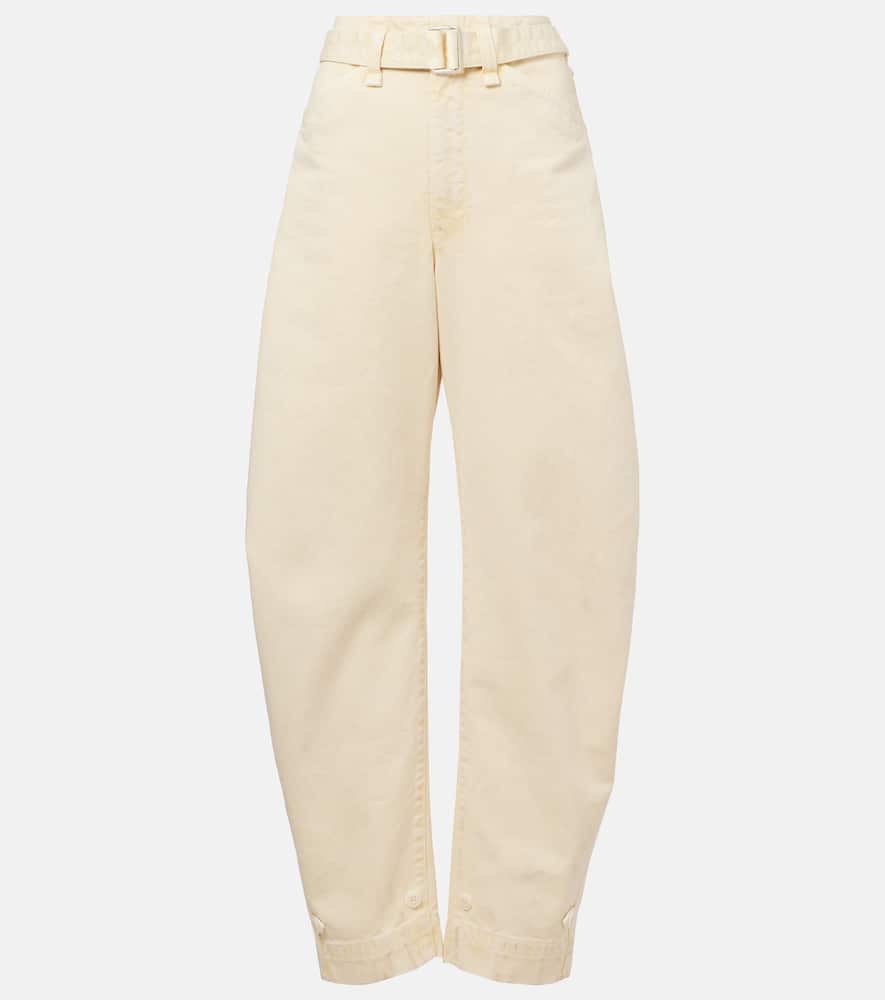 Lemaire Belted barrel-leg jeans