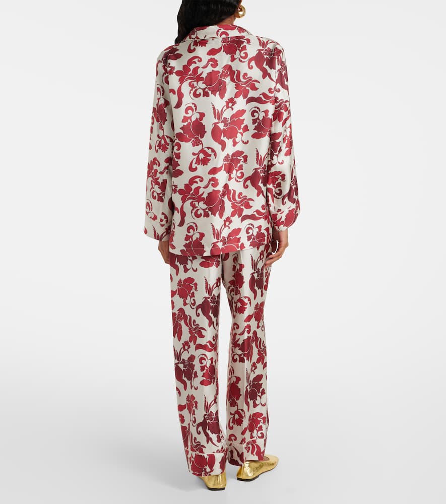 'S Max Mara Alan silk jacquard blazer