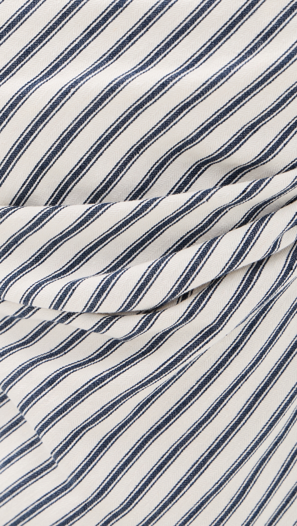 Nora Top Blue Slate Stripe