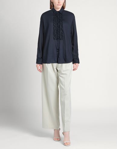 Woman Shirt Navy Size M Cotton