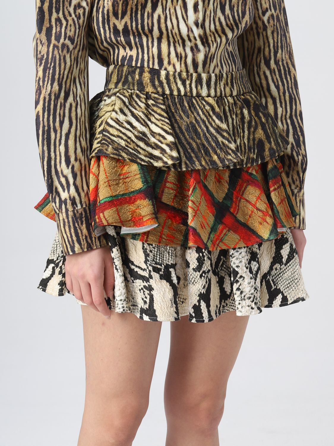 Skirt Woman color Multicolor