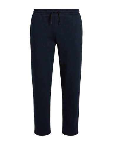 Man Pants Midnight blue Size L Cotton, Polyester