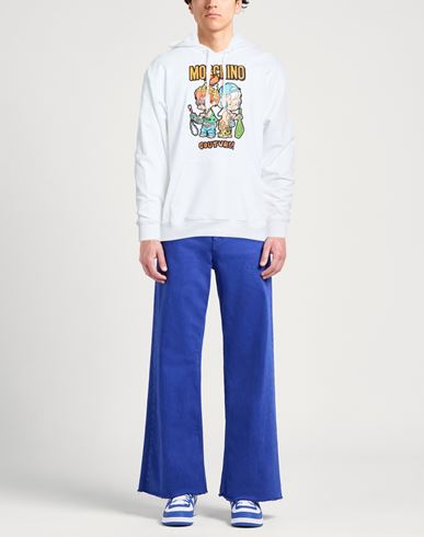 Couture + The Flintstones Man Sweatshirt White Size 38 Organic cotton