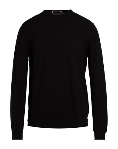 Man Sweater Black Size 42 Wool, Cashmere