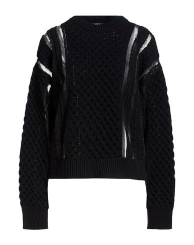 Woman Sweater Black Size S Wool, Acrylic, Polyamide