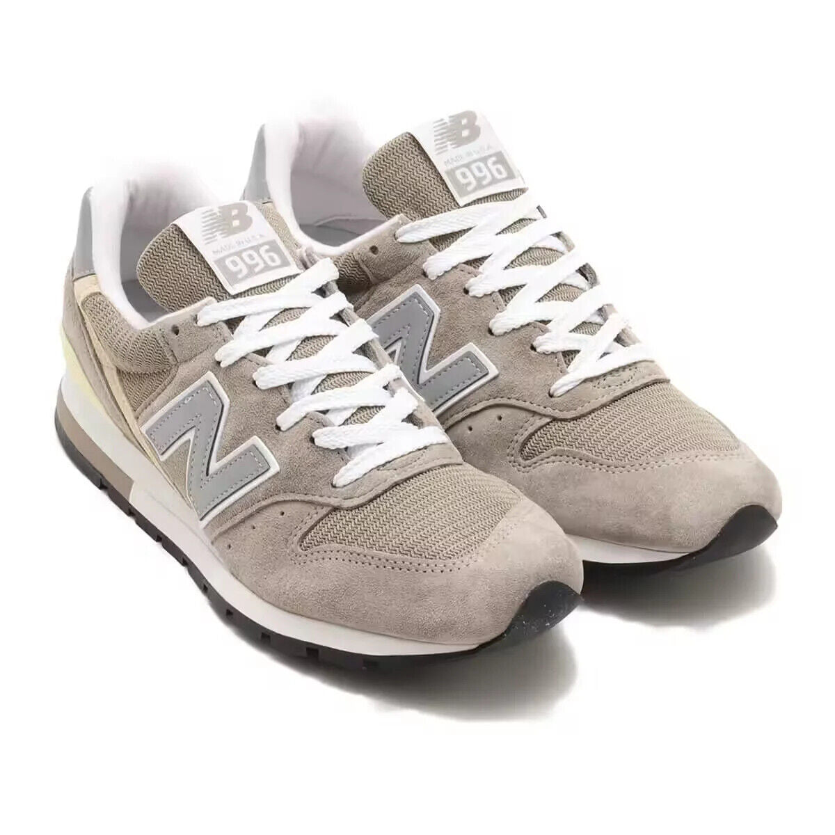 996 U996GR Sneakers Men's Gray Silver Suede Low Top Running Shoes