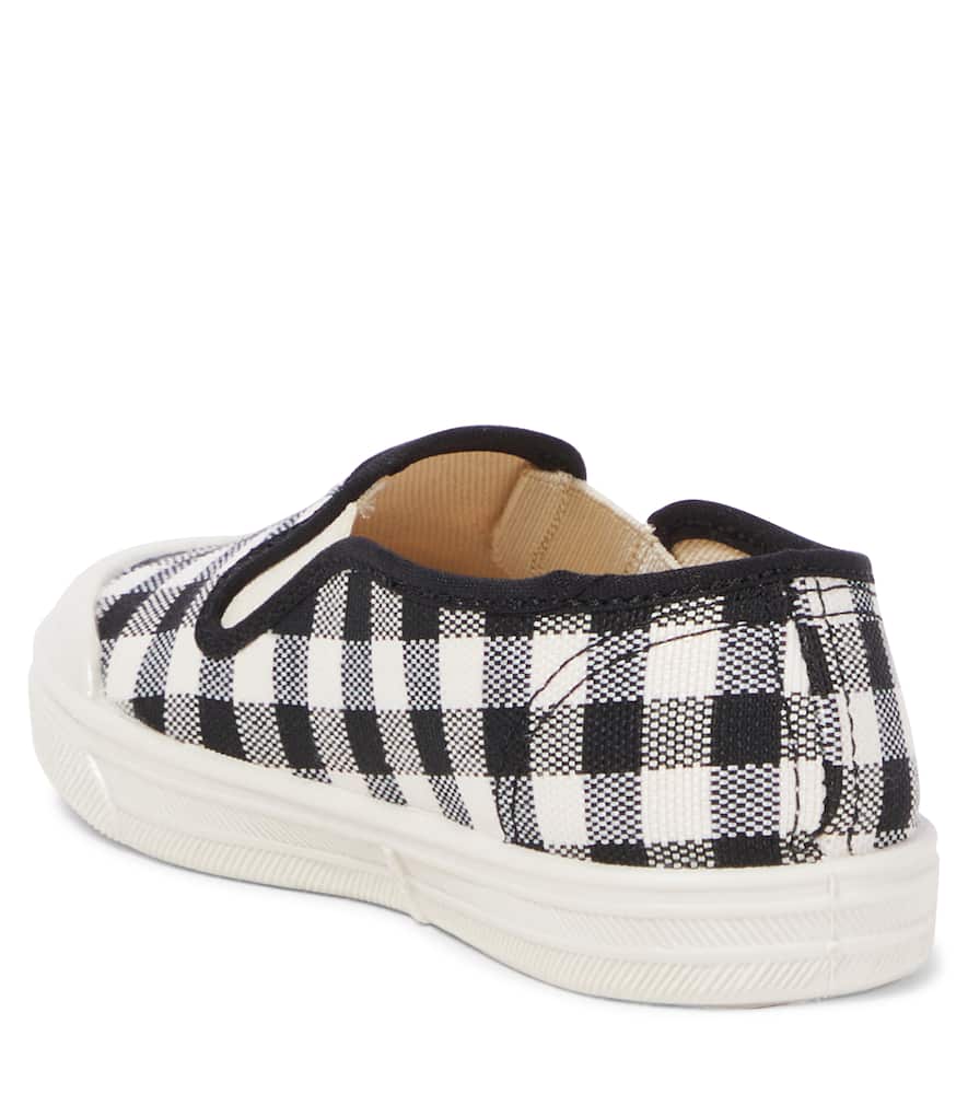 PèPè Gingham slip-on sneakers