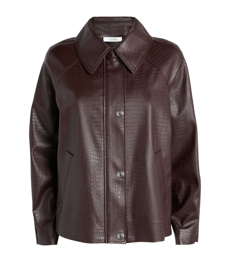 Faux Leather Nepal Jacket