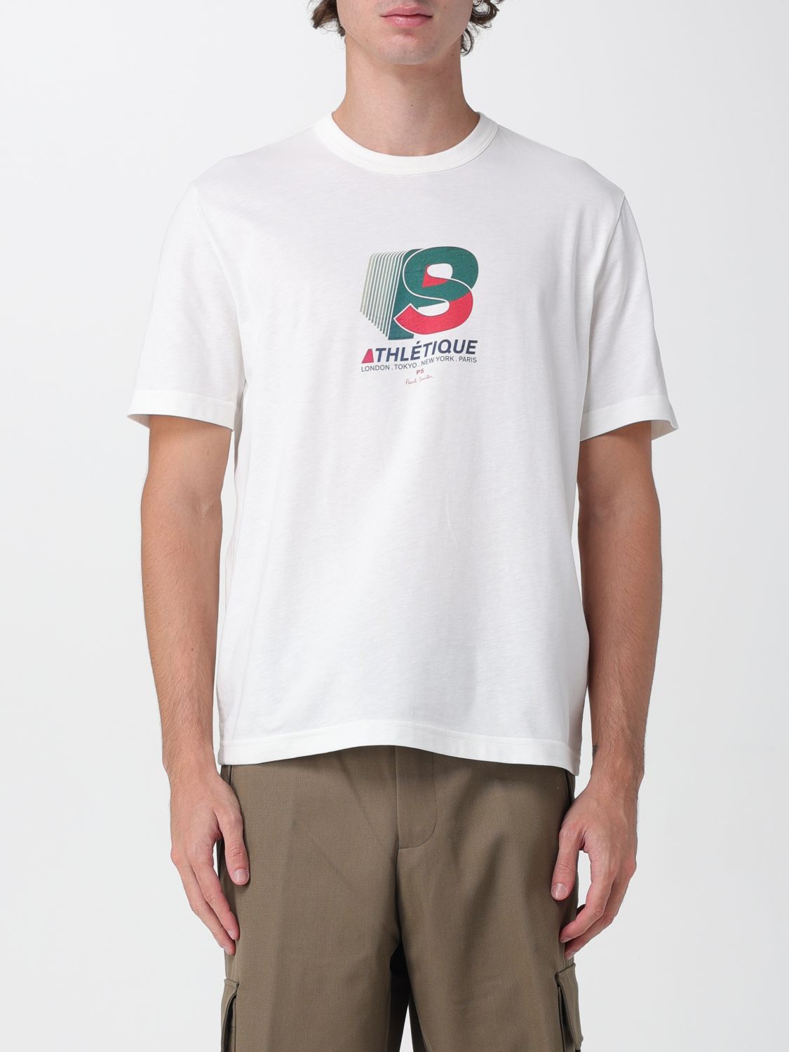 T-Shirt Men color White
