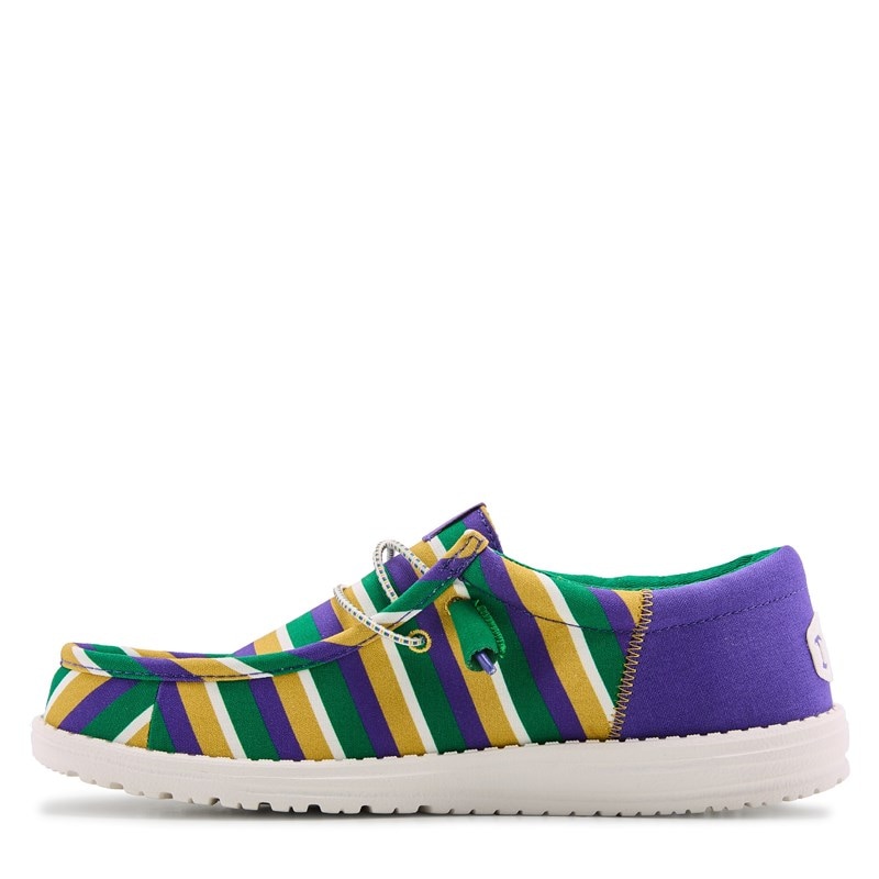 Men's Wally Funk Mardi Gras Slip-On Shoes (Green/Multi)
