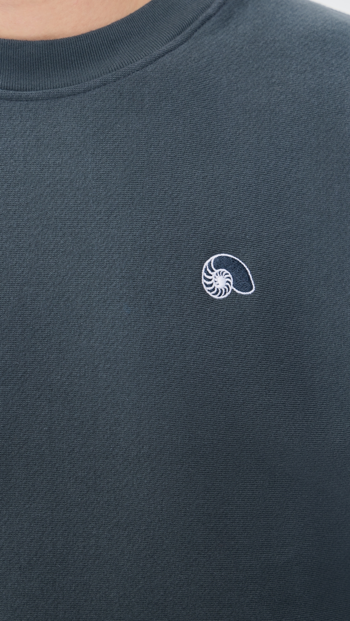 Crewneck Sweatshirt Slate Blue