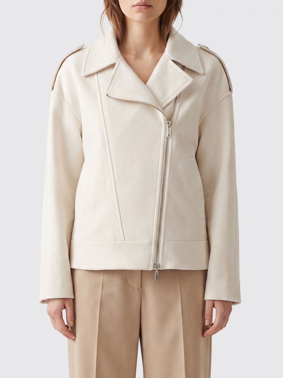 Blazer Woman color White