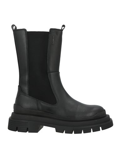 Woman Ankle boots Black Size 11 Leather