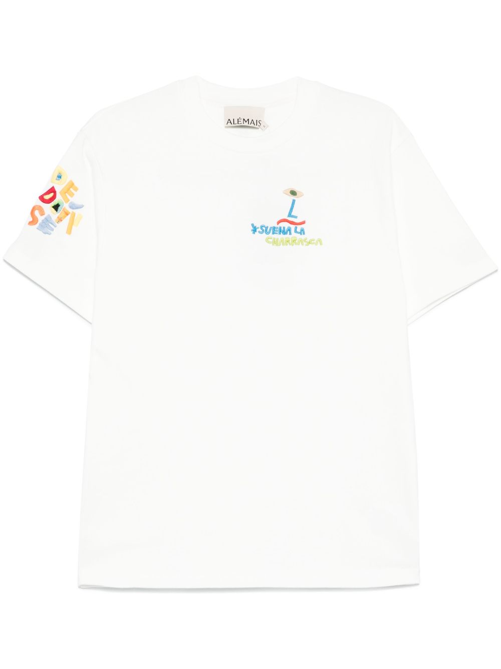 Embroidered T-shirt - White
