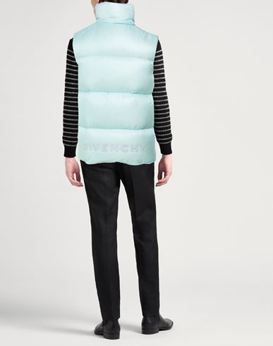 Man Vest Sky blue Size 34 Polyamide