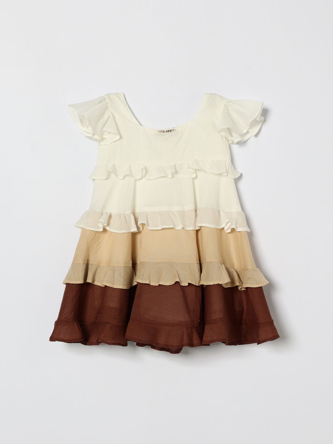 Dress Kids color White