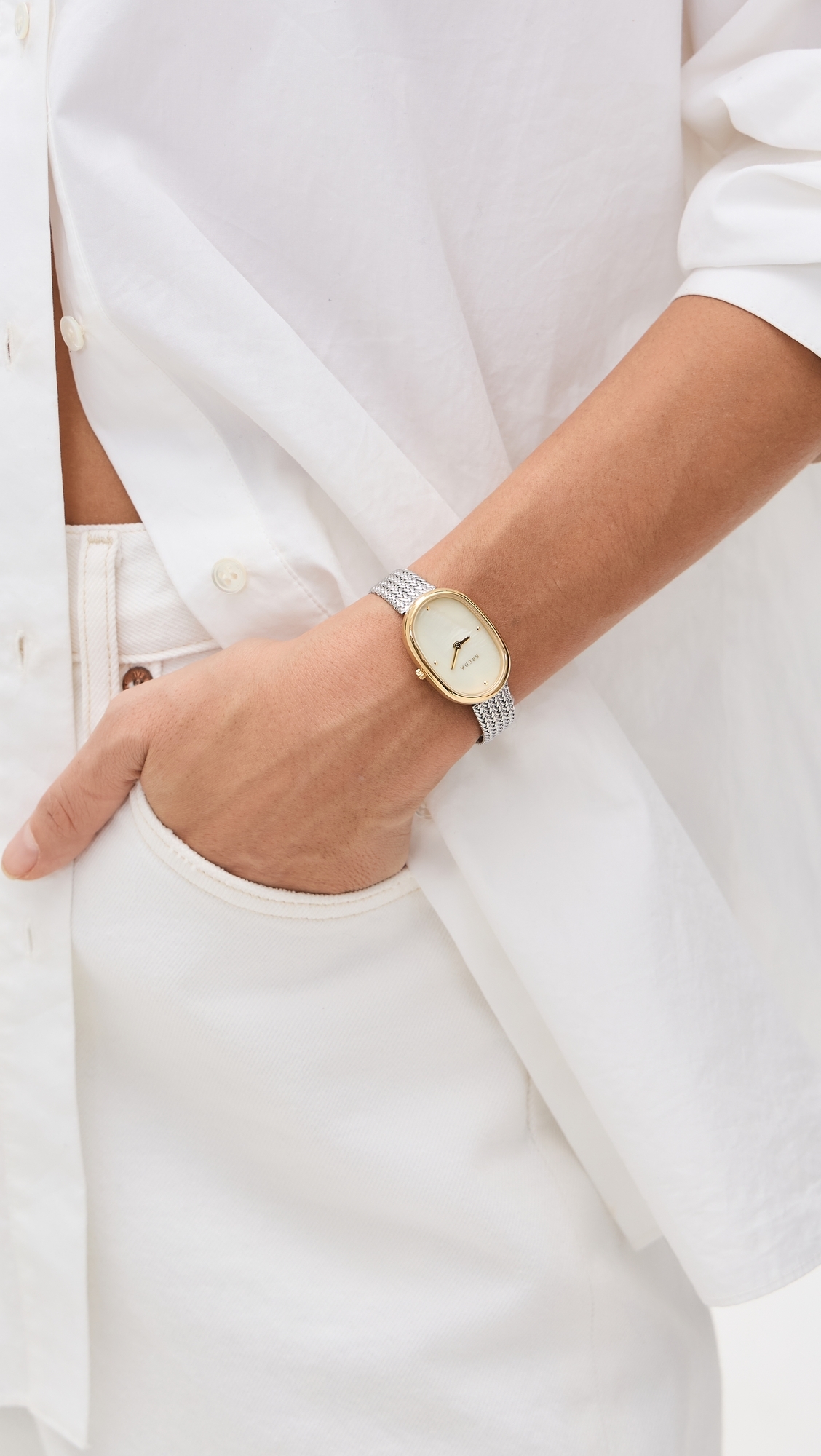 Jane Tethered Watch 23mm Gold/Silver/Champagne One Size