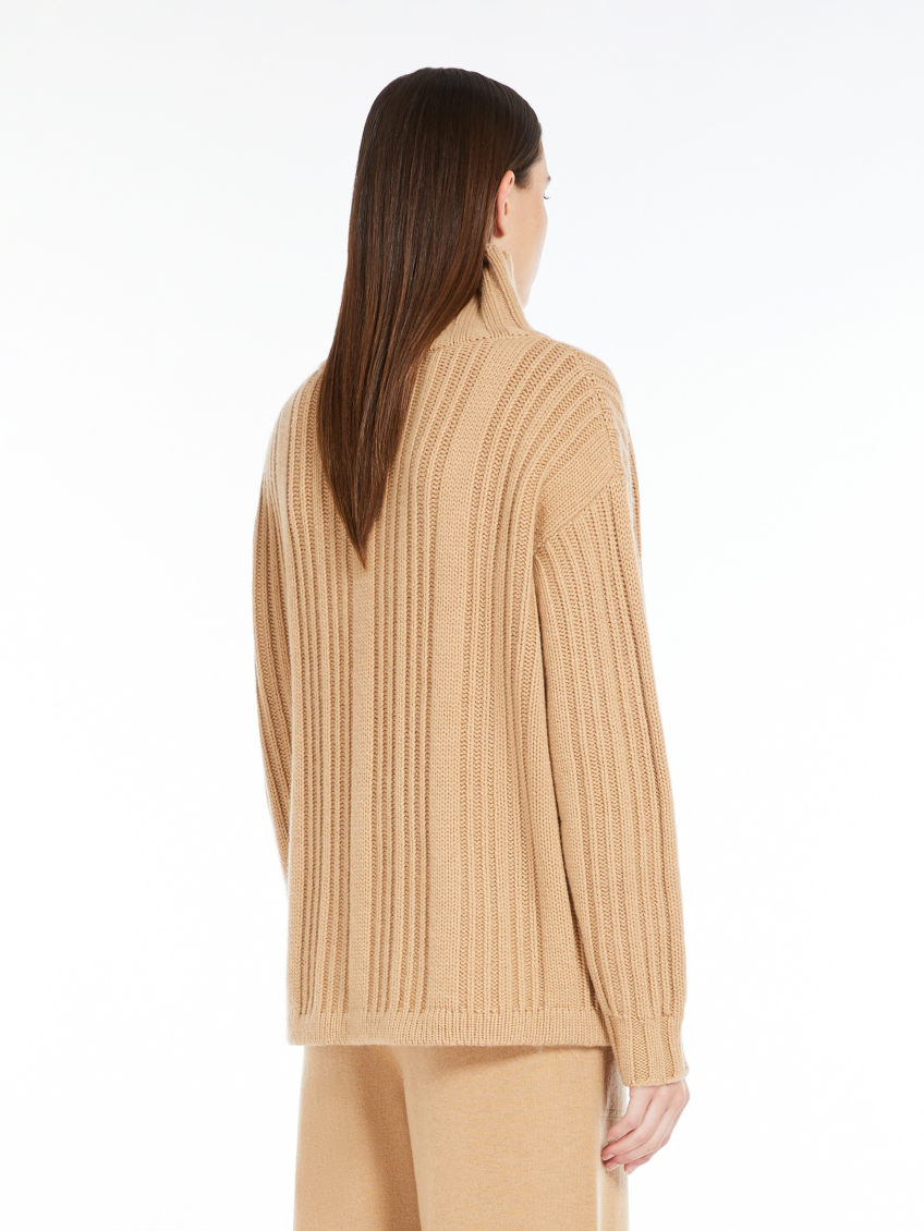 Light Brown Vitalba Turtleneck Jumper