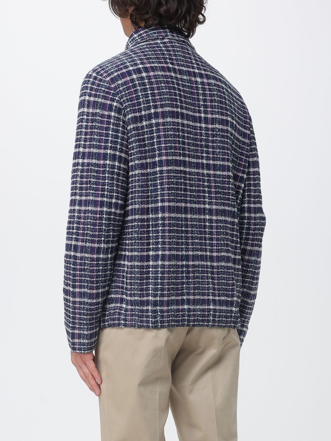 Jacket Men color Red