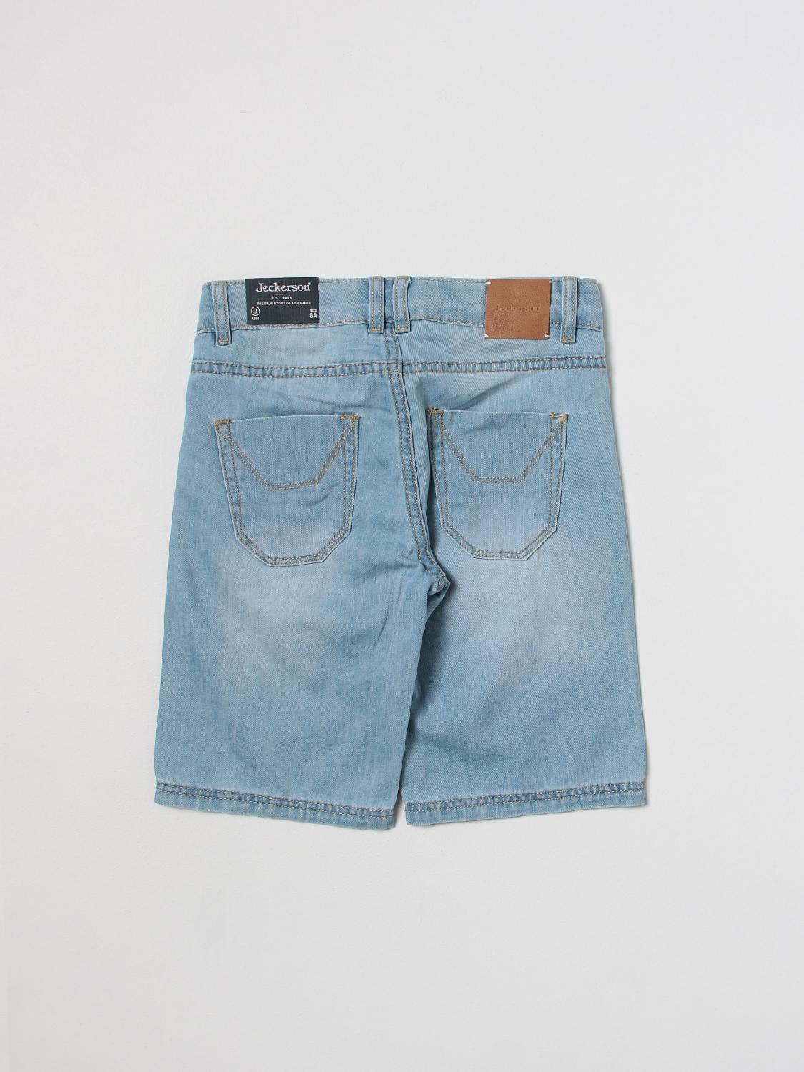 Shorts Kids color Stone Washed