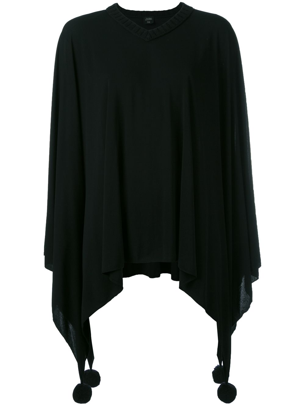 Poncho sweater - Black
