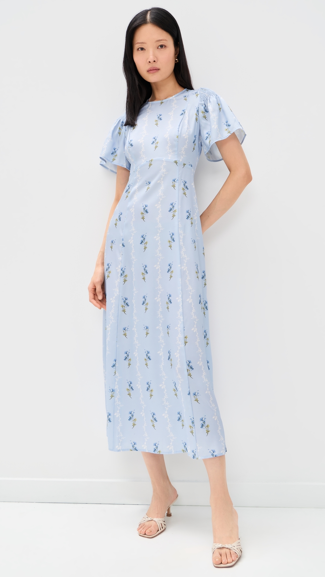 The Dominique Dress Bluebell Waltz
