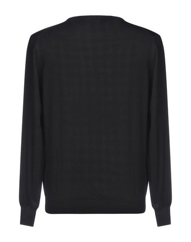 Man Sweater Black Size 36 Virgin Wool