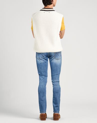 Gaudì Man Jeans Blue Size 33 Cotton, Elastane