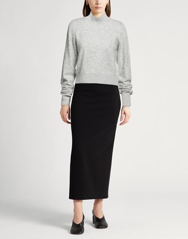 Woman Turtleneck Light grey Size L Cashmere