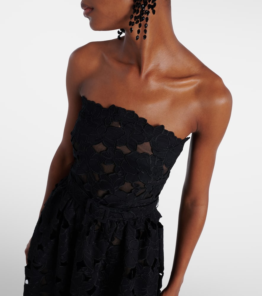 Lace bustier dress