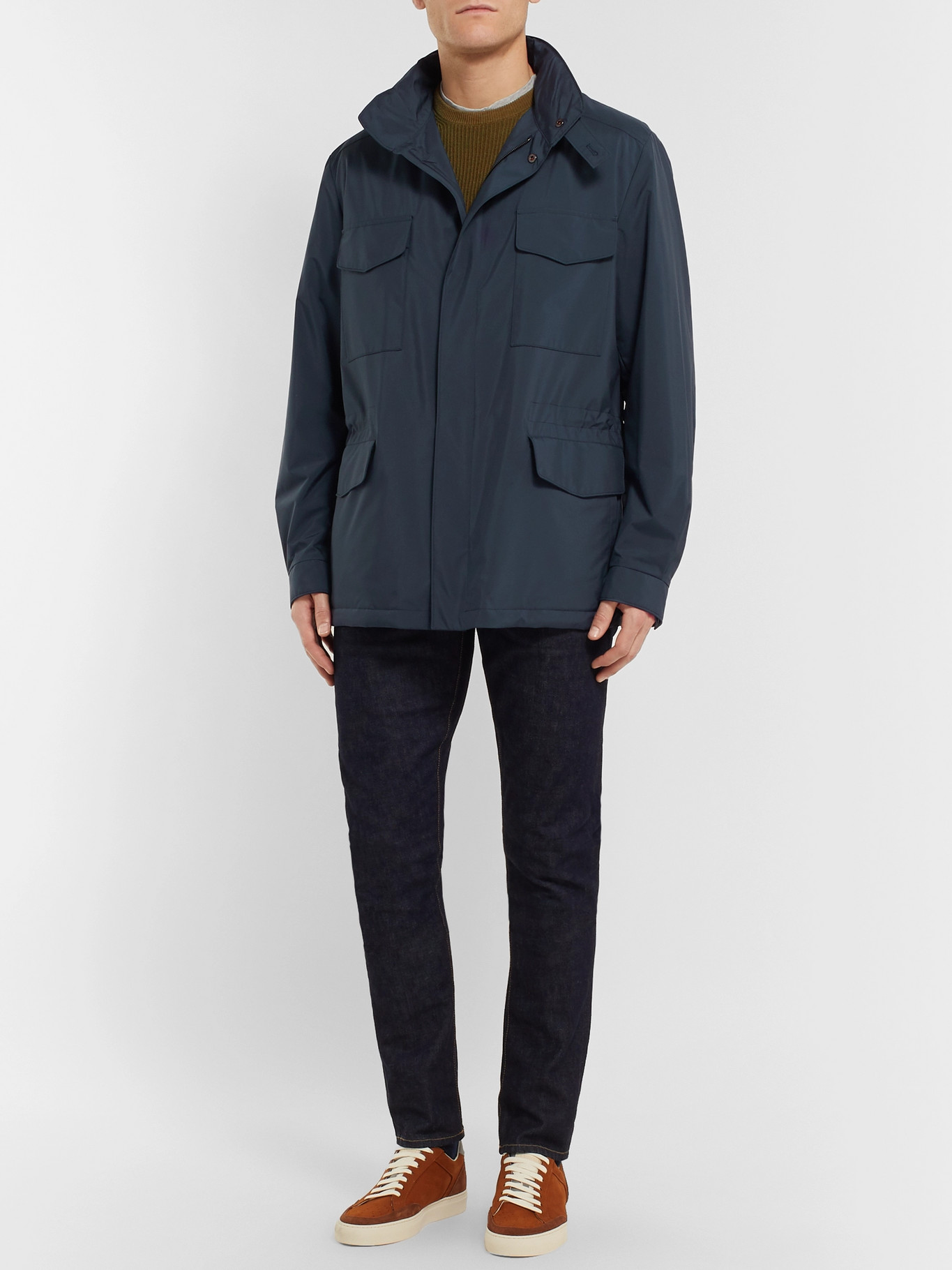 Traveller Windmate Storm System Shell Hooded Field Jacket