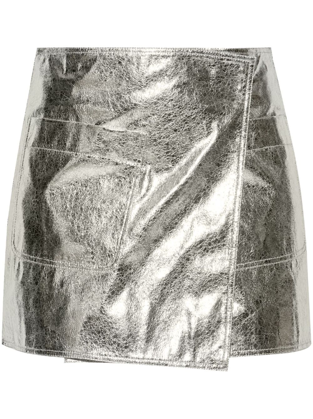 Kyla mini skirt - Silver