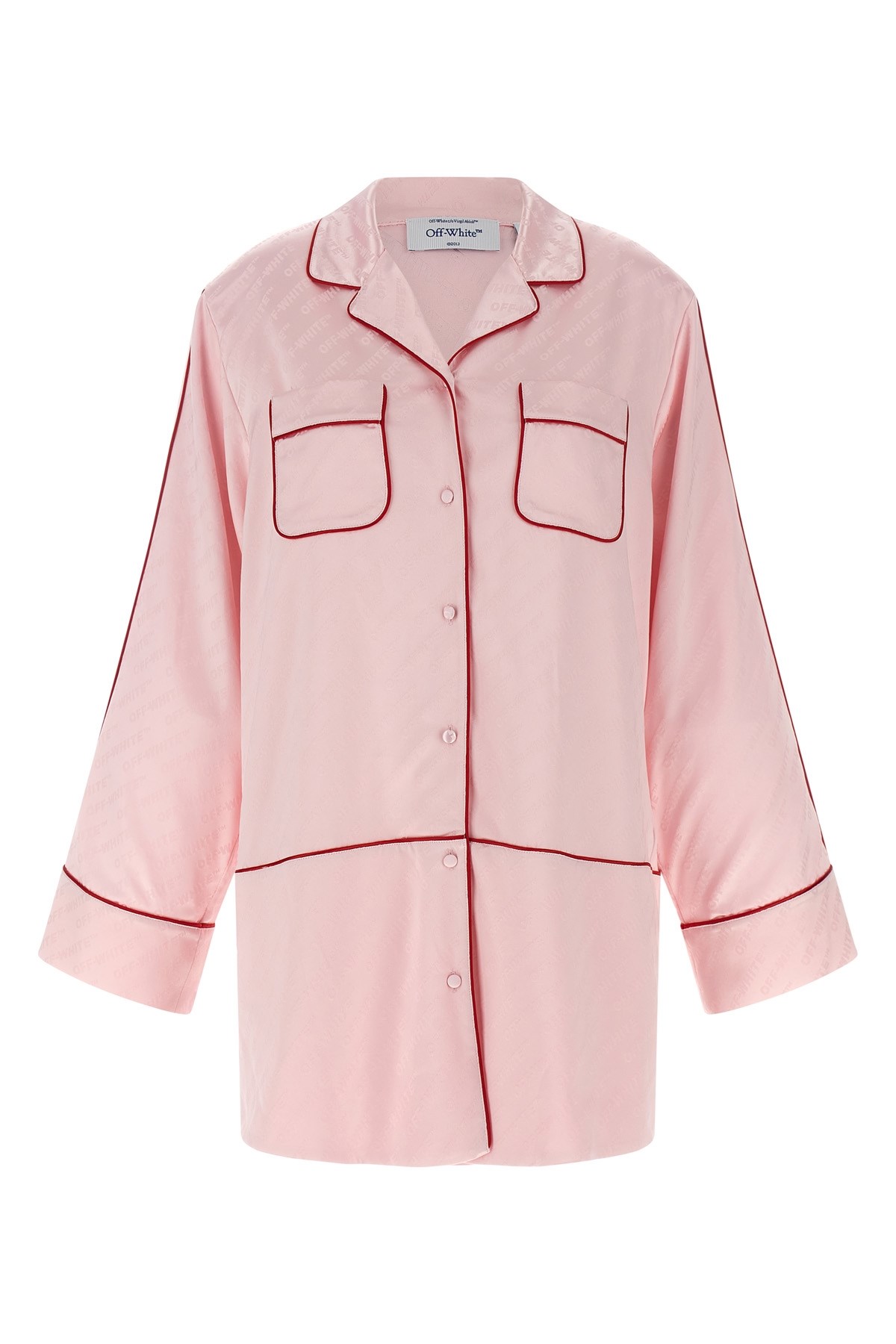 'Jacquard Satin New Roxy Pajama' Shirt