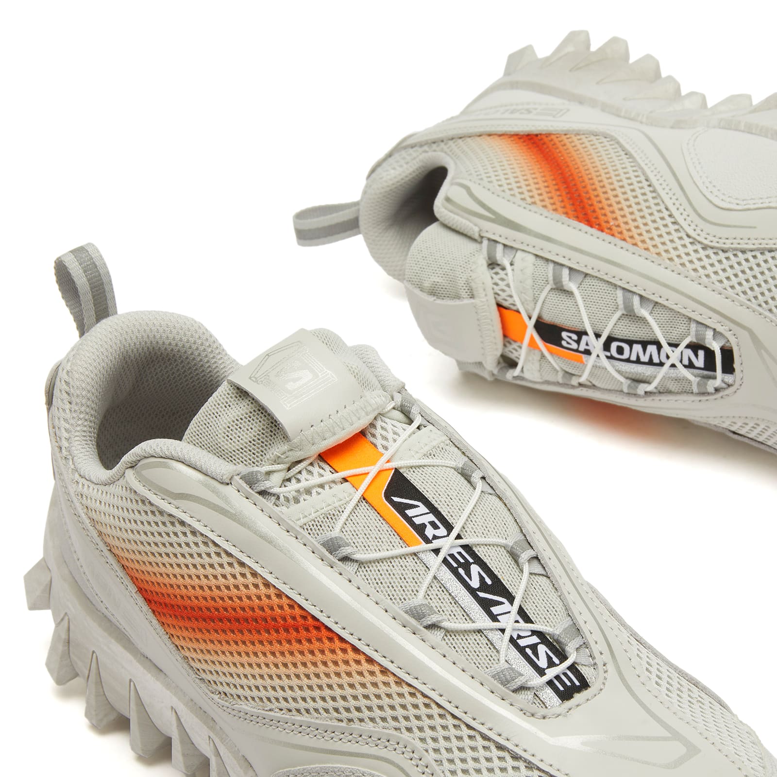 Men's x Aries Snowclog in Lunar Rock/Shocking Orange/Silver