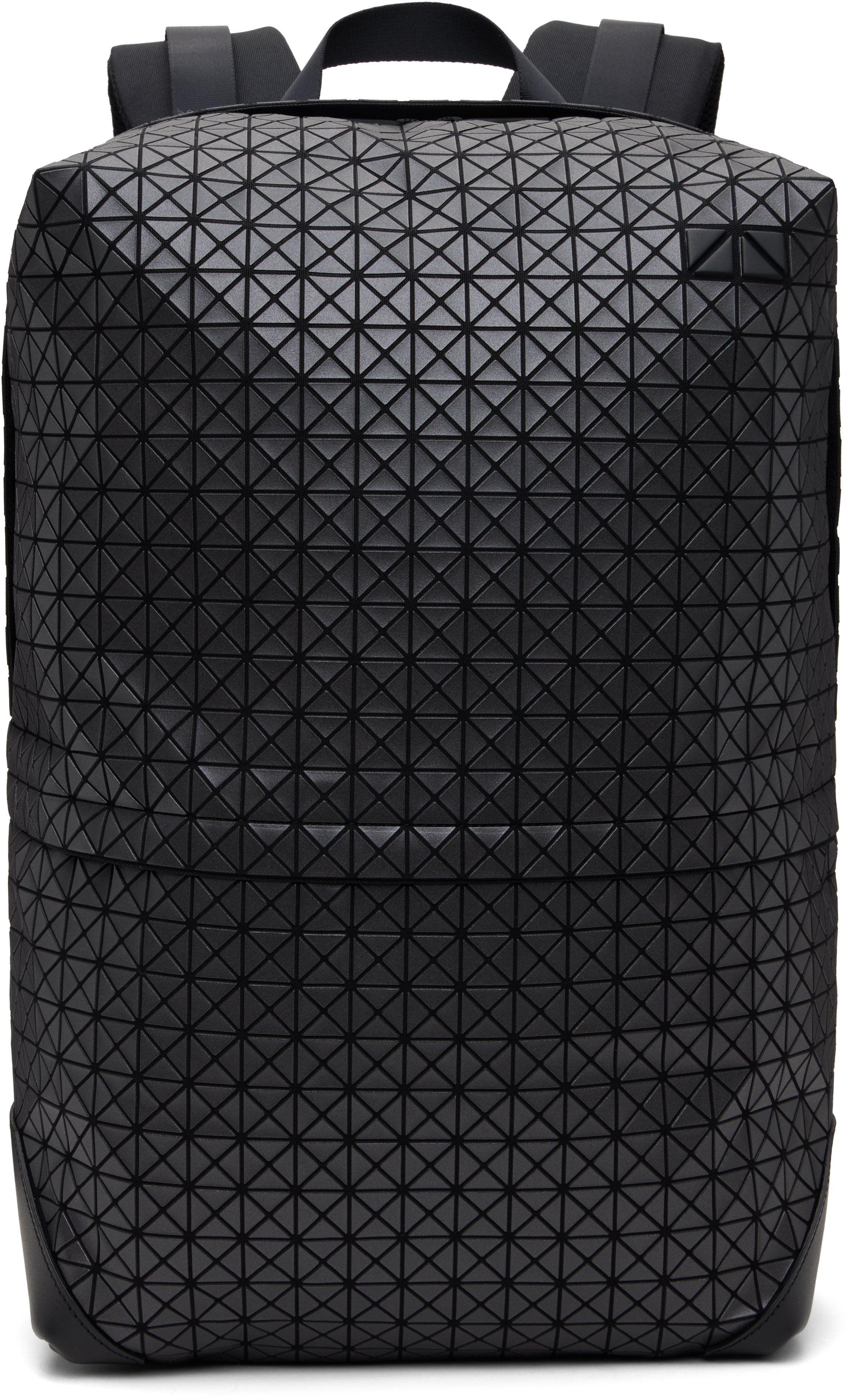 BAO BAO ISSEY MIYAKE Gunmetal Liner Backpack